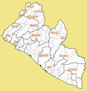 Languages in Liberia