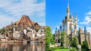 Tokyo Disneyland and DisneySea