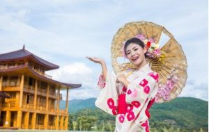 A young lady from East Asia.