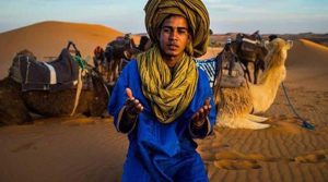 A young man from North Africa.