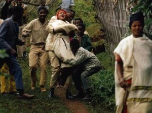 Young bachelors kidnap a reluctant bride in Ethiopia.