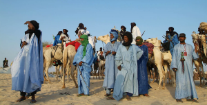 Nomadic tribes in Sahara Desert