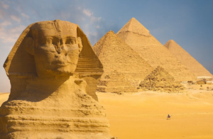 The Pyramids of Giza and the Sphinx